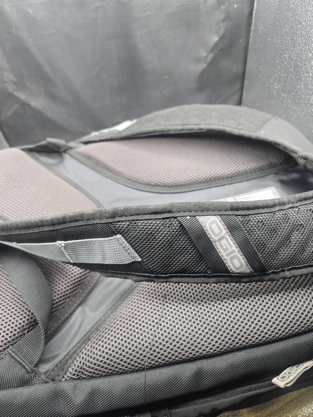 OGIO Black Men’s Backpack with Gray Accent Straps